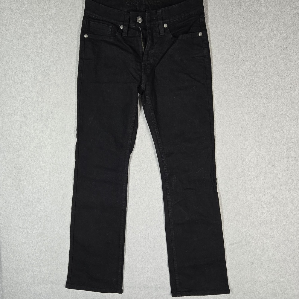 Cody James Men Jeans 29W X 32L Black Denim 32" Inseam Stretch